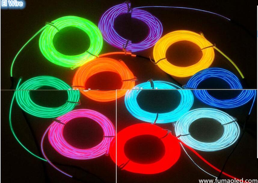 Different Color Light Neon EL Line