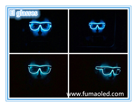 EL Glasses in Dark for Banner