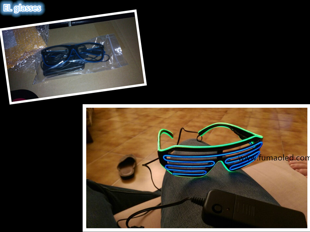 Color Changing Up EL Glasses