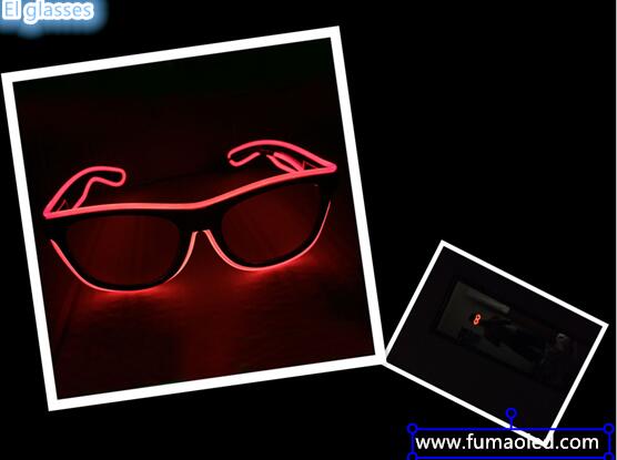 Opetoelectronic El  Wires Iluminado Glasses