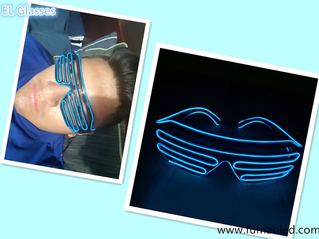 El Wire Light Up Glasses