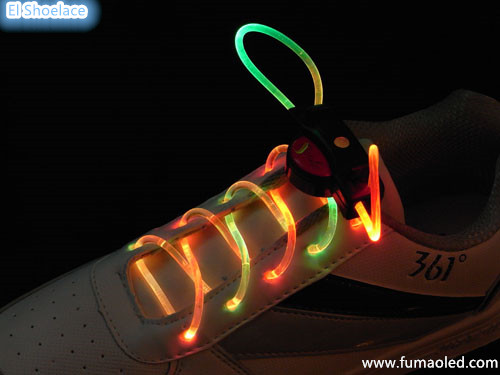 High Brightness El Shoelace