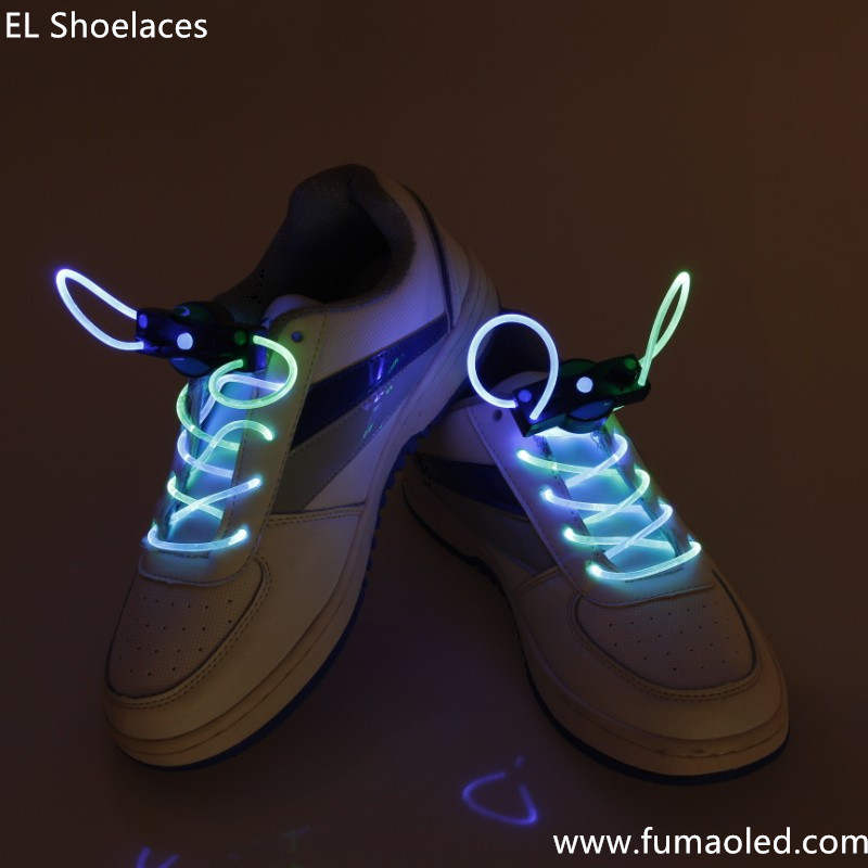 Waterproof EL Shoelaces