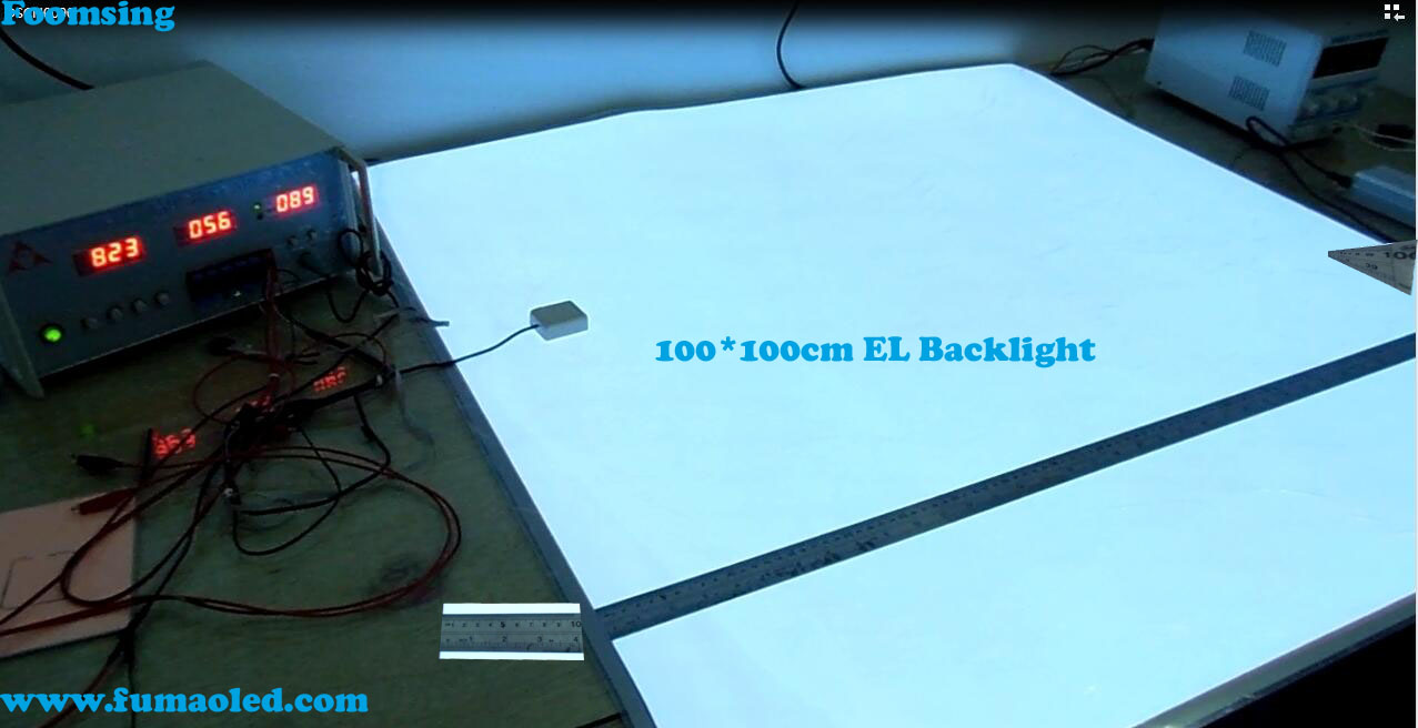 Foomsing Alectroluminicencia Super Brightness White Color  Led Panel