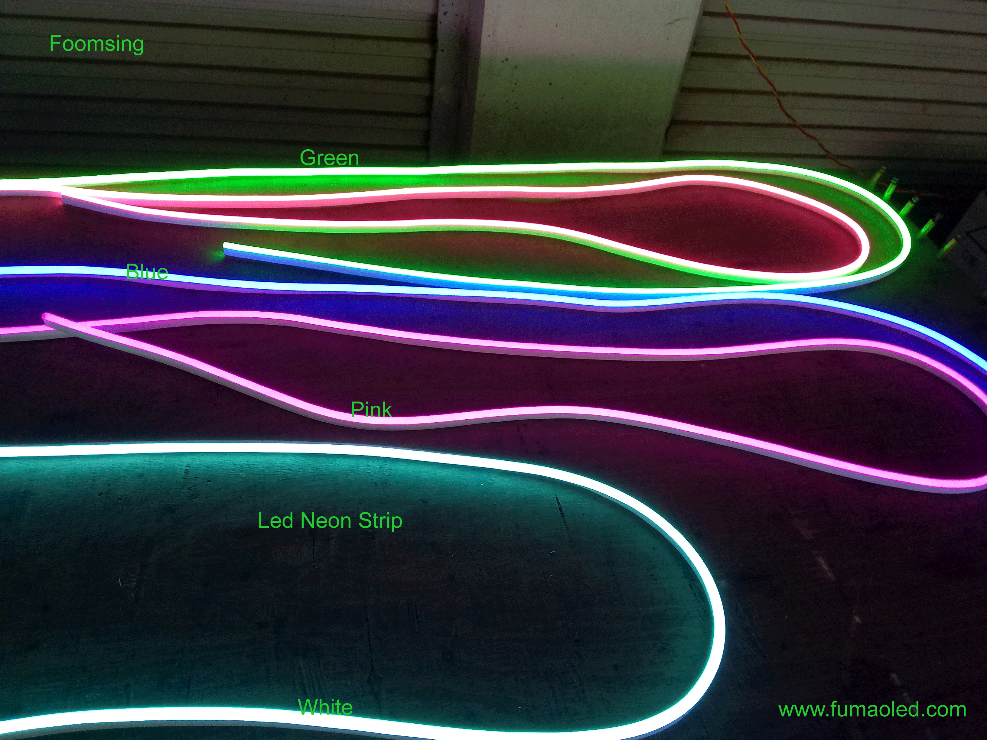 Different Color led rope lighting in 2019