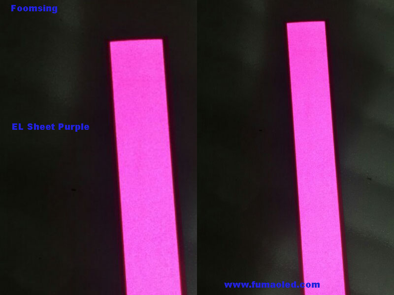Pink Color Small Size El Sheet Panel