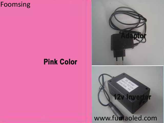 Pink Color Small Size El Sheet Panel