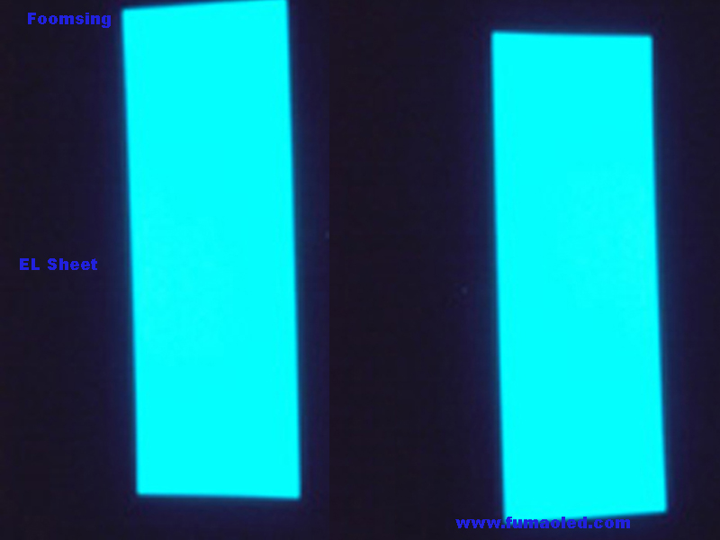 Aqua Color Flexible El Backlight