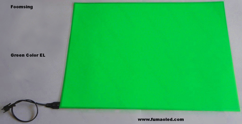 Green Color A4 Size EL Panel In 2020