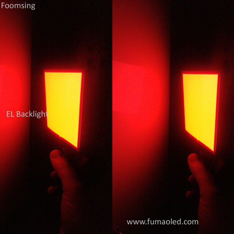 Yellow Color EL Backlight With 12 V Inverter