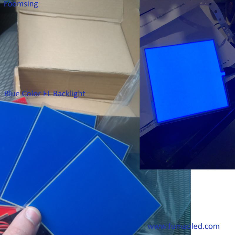 A4 Size Blue Color El Backlight With 12V Inveter