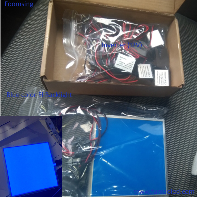 New Product A4 Size Blue Color El Backlight With 12V Inverter