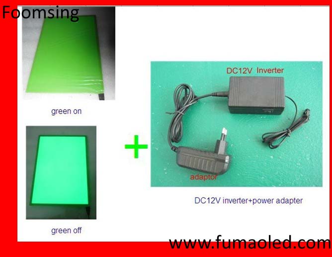 Super Lightness A4 Size Green Color EL Panel Sheet in 2020