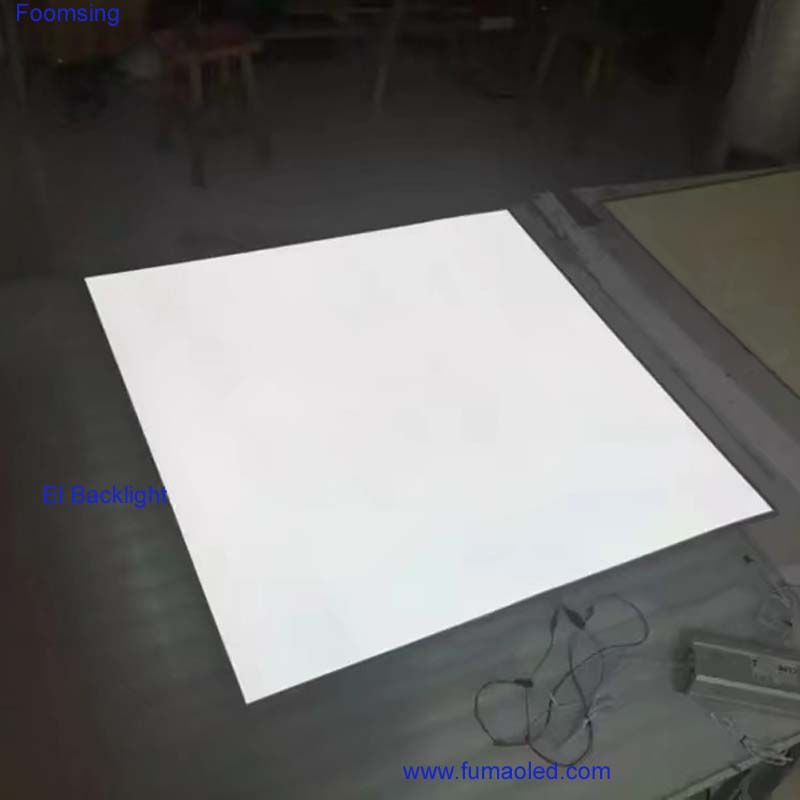 A3 Size Pink Off White on El Sheet Backlight With DC12V Inverter