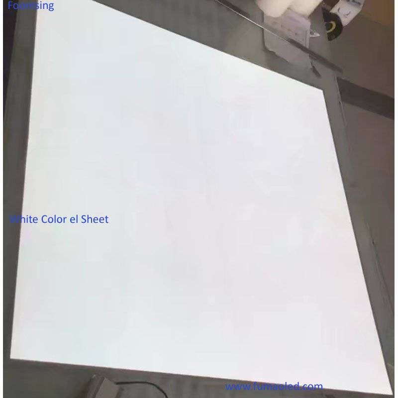 High Quality and Super Brightness A1 Size In White Color El Sheet Panel With Inverter