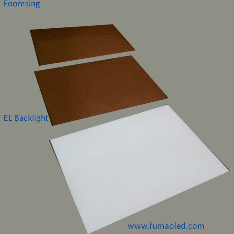 High Quality and Super Brightness A1 Size In White Color El Sheet Panel With Inverter