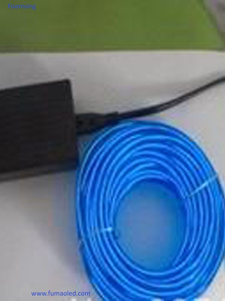 Blue Color El Wire With DC3V Inverter