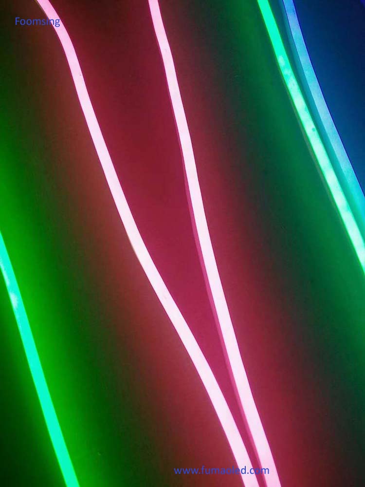 Green Color Led Strip in Size 8*16mm Neon String With DC12V