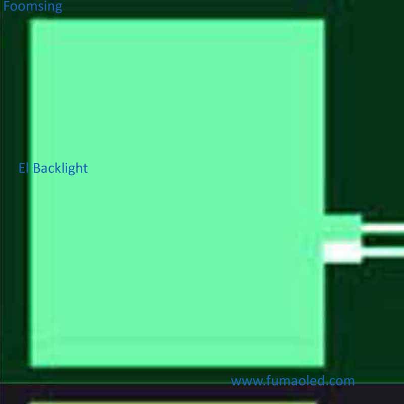 Green Color A3 Size EL Backlight