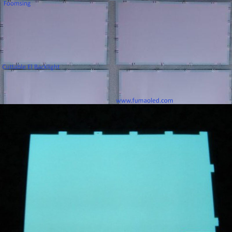 Can Cuttable El Backlight Sheet With Flexible Panel