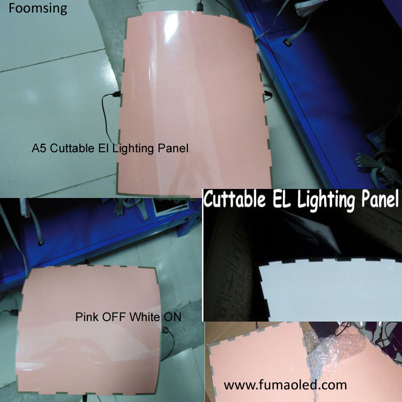 Can Cuttable El Backlight Sheet With Flexible Panel