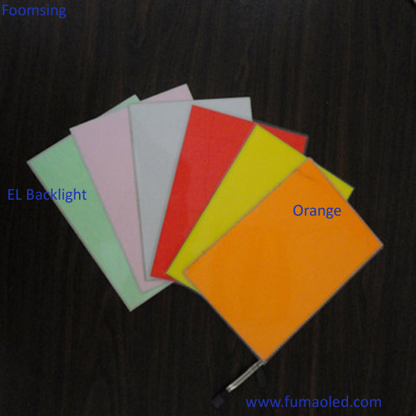 Red Color With Customized Design EL Sheet Panel