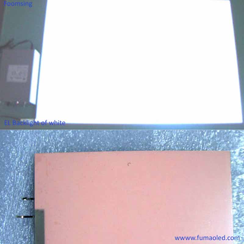 White Color EL Backlight Sheet in Flexible And High Quality