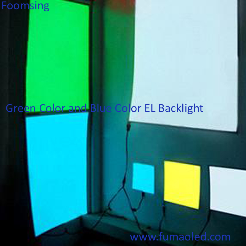 White Color EL Backlight Sheet in Flexible And High Quality