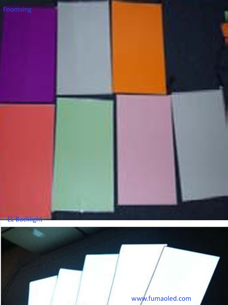 Purple Color El Backlight in 2020