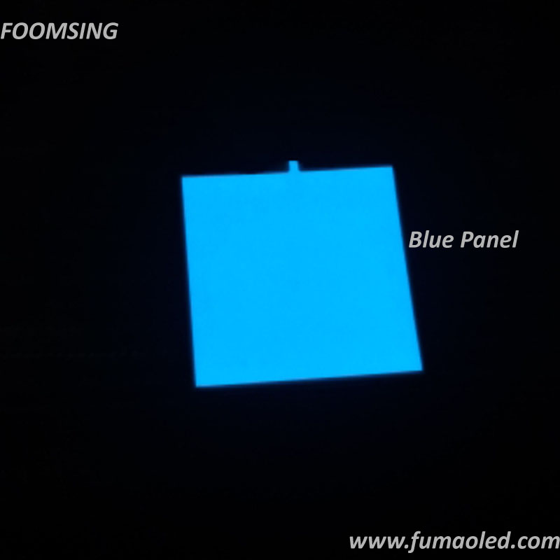 El Panel Blue A4 Backlight for An illuminated Device Glowing Sheets In 2024